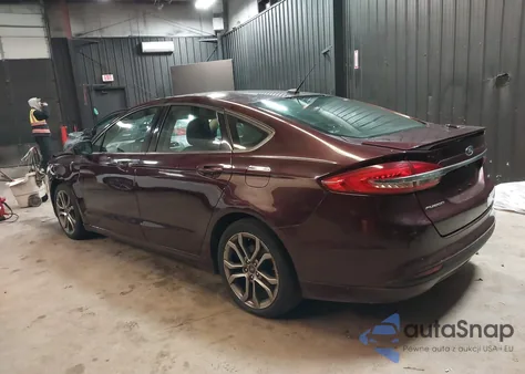 2017 Ford Fusion Se from USA, damaged, VIN 3FA6P0H74HR183640